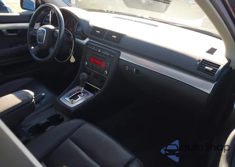 2007 Audi A4 2.0T from USA, damaged, VIN WAUAF78E67A076934